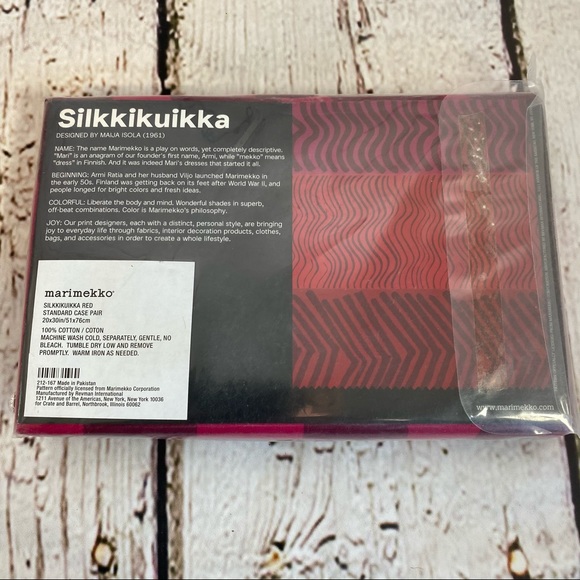 🎉HP🎉 Marimekko Silkikuikka Pillow Case Pair Set - Picture 3 of 6